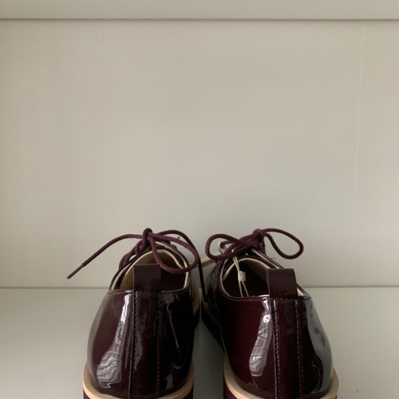 Burgundy Patent Loafers - Picture 3 of 4